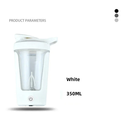 450ML Blenders Cup Electric Mixing Cup Portable Protein Powder Shaker Bottle Rechargeable Coffee Milk Cup Sports Fitness Kettle