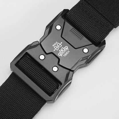 Tactical Belt Quick Release Elastic Belt Casual Tooling Training Belt Men's Trousers Belt