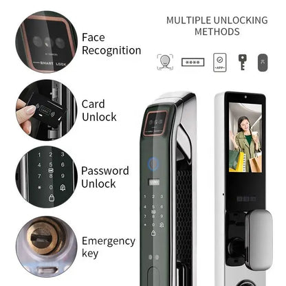 Usmart Go Smart Door Lock  Fingerprint Intelligent Digital Support Real Time Video Intercom Function Smart Door Lock