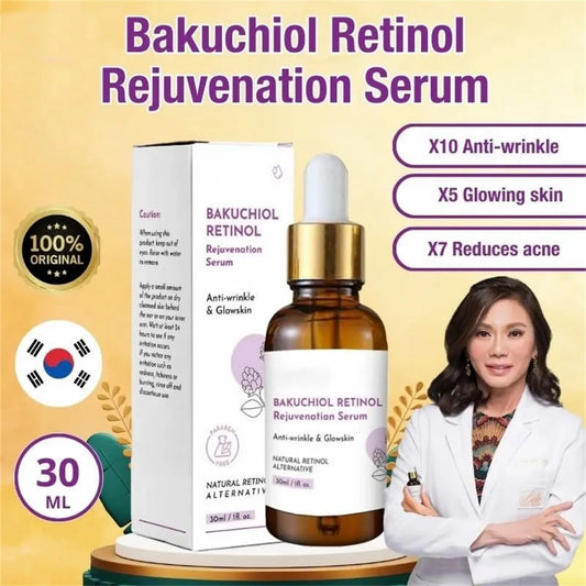 30ml Anti-Aging Retinol Collagen Rejuvenation Bakuchiol Retinol Improve Skin Elasticity Gentle And Non-irritating For Face, Gift