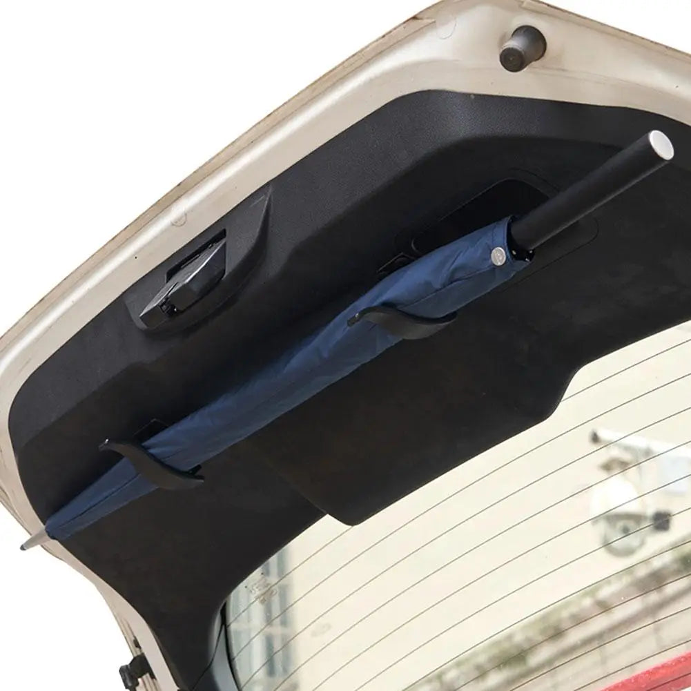 2PCS Car Seat Back Hook Multi-purpose Trunk Umbrella Holder Car Umbrella Fixing Bracket Car Seat Back Hook Car Interior Storage