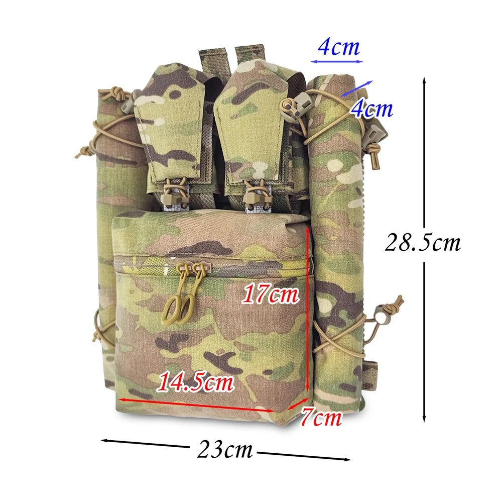 FERRO Style Back Panel Tactical Back Panel Pack Twin Back Panel Pack