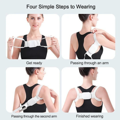 Back Posture Corrector Belt Adjustable Shoulde Neck Spine Reshape Body for Column Posture Correction for Women Men Straightener