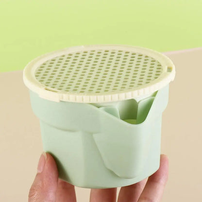 Hydroponic Cat Grass Box Planter Reusable Easy To Grow Microgreens Growing Kit Hierarchical Design Cat Grass Growing Pot