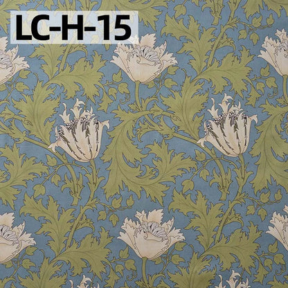 William Morris Fabric Cotton Digital Printing Classic Flower Printed Handmade Crafts Supplies Per Half Meter