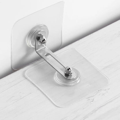 4Pcs Furniture Anchors Anti-tip Furniture Straps Adjustable Anti-Fall Buckle Cabinet Anchors Furniture Wall Anchors J16 22