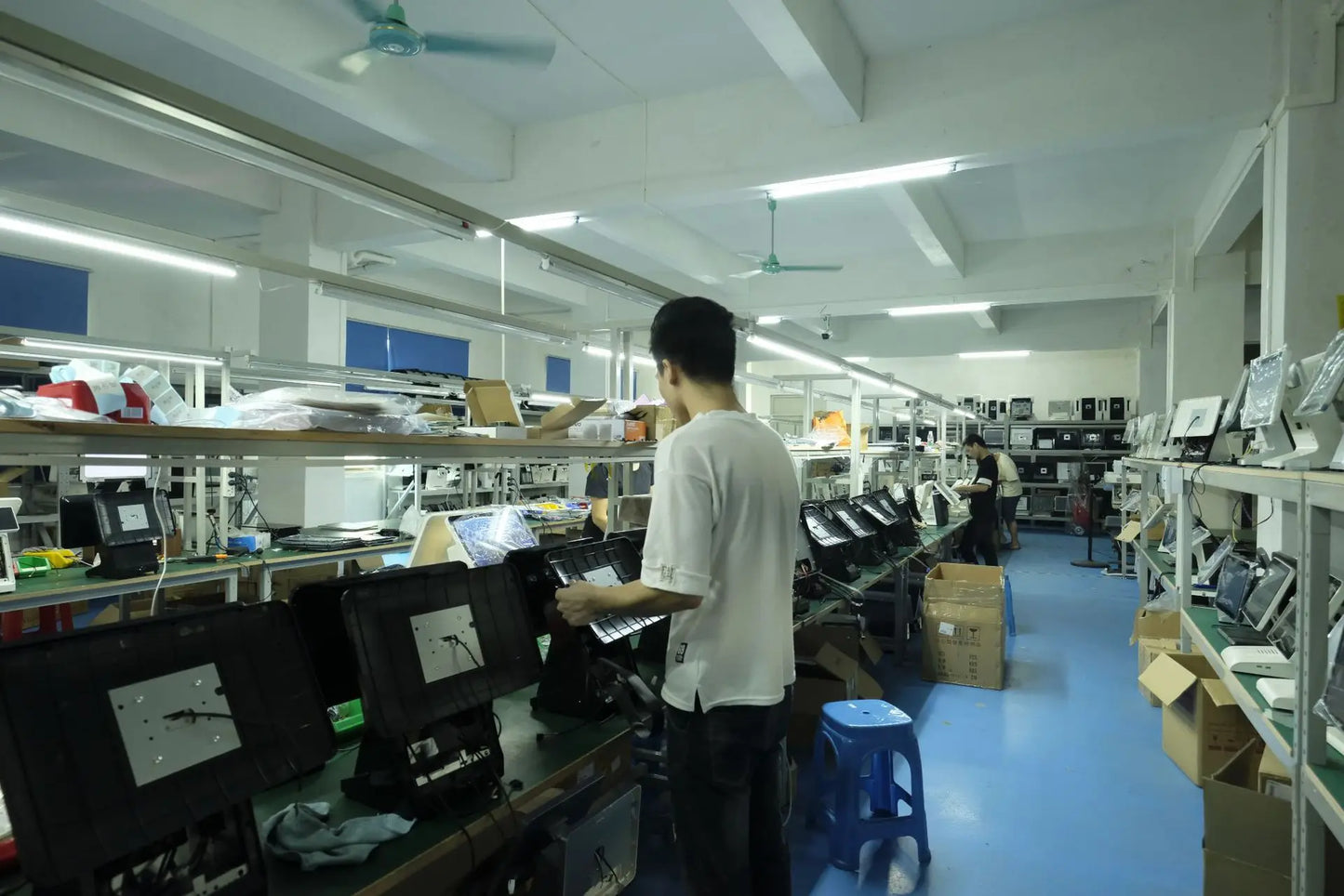 14.1 inch touch screen, cash box, keyboard, whole package POS computer factory POS System cash Register Terminal
