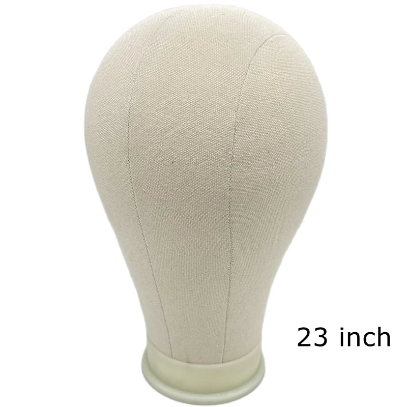 Canvas Block Head Training Mannequin wig Head Display Styling Mannequin Manikin Head Wig Stand wig head Stand