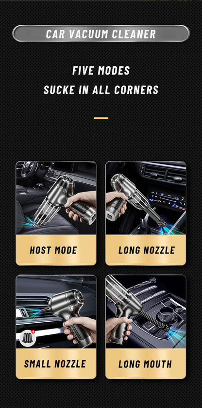 Car Vacuum Cleaner Auto Robot Wireless Cleaning Machine Automotive Car Accessories Home Appliance Tools  Strong Suction Cleaners