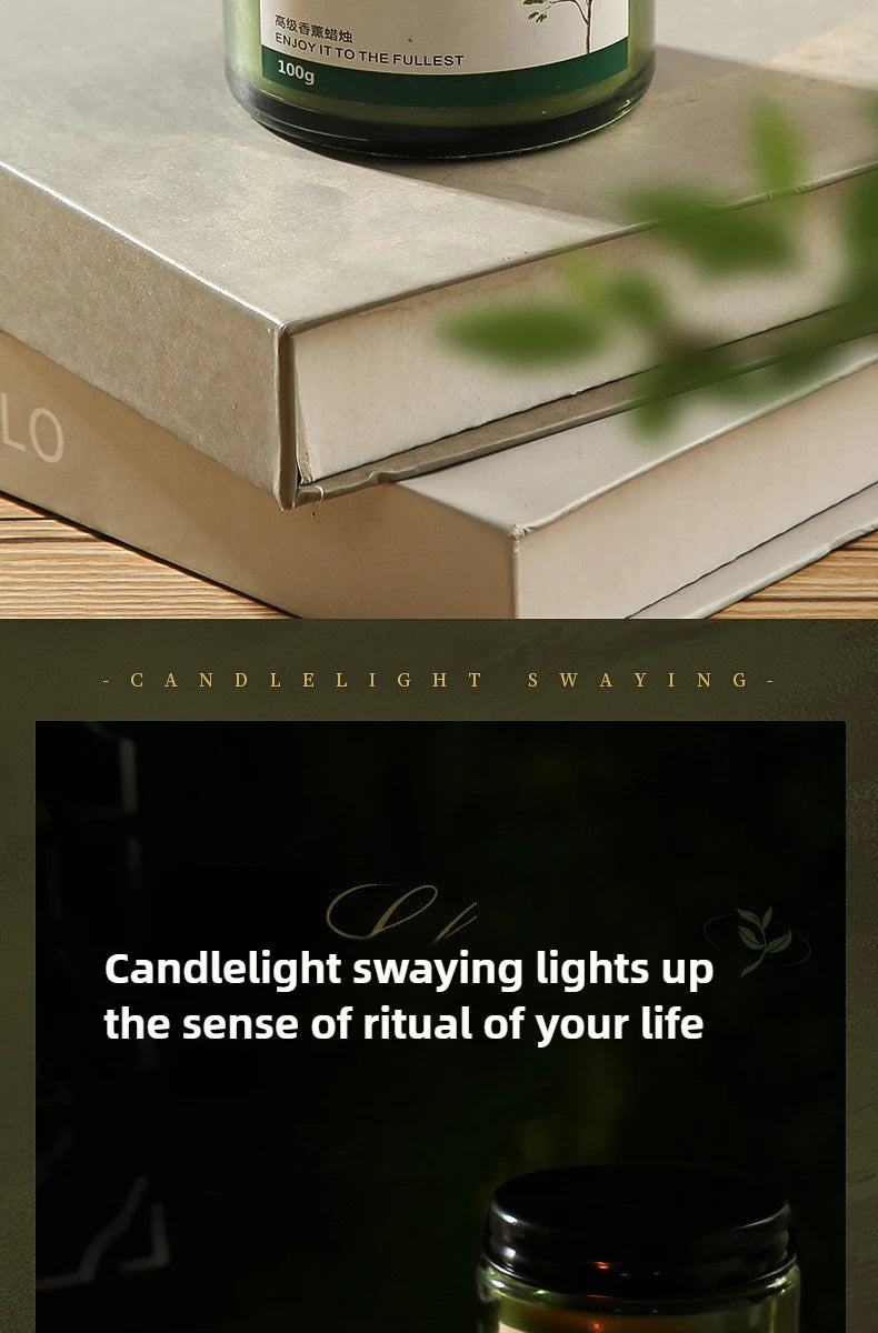 Osmanthus Scented Candles for Home Use, Long-lasting Indoor Fragrance, High-end Souvenirs, Bedroom Fragrance, Aromatherapy