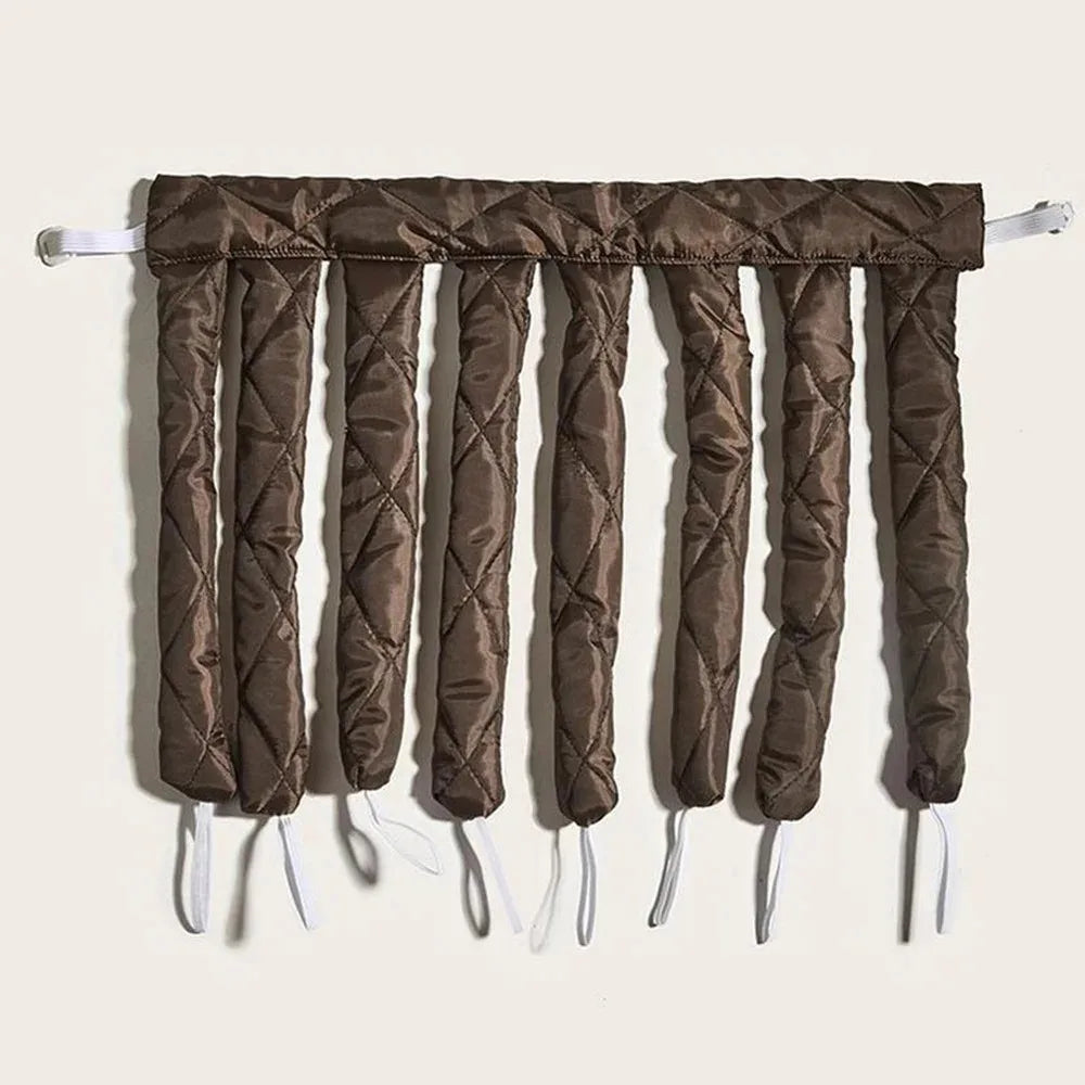 Heatless Hair Curler No Heat Hair Rollers Lazy Curling Rod Headband Silk Ribbon Curls Soft Curlers Foam Roller Curly Girl Method