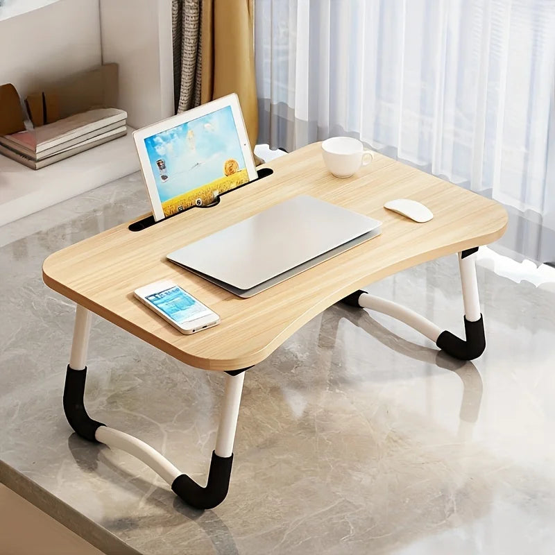 Laptop Desk Laptop Bed Stand Foldable Laptop Table Folding Breakfast Tray Portable Lap Standing Desk Reading and Writing Holder