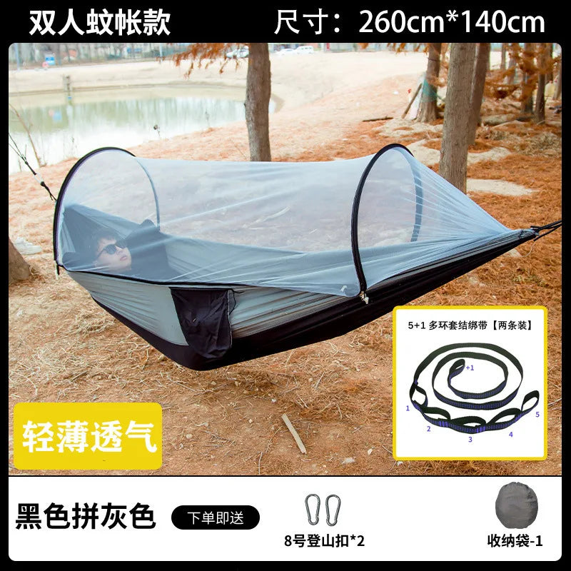 Camping Hammock Tent - Hammock for Camping - Portable Travel Hammock - Versatile Camping - Accessories for Camping