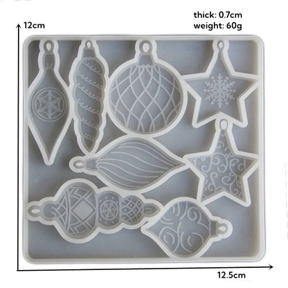 Ocean Conch Starfish Silicone Mold DIY Aroma Plaster Pendentif Keychain Resin Mold Jewellery Handmade Crafts