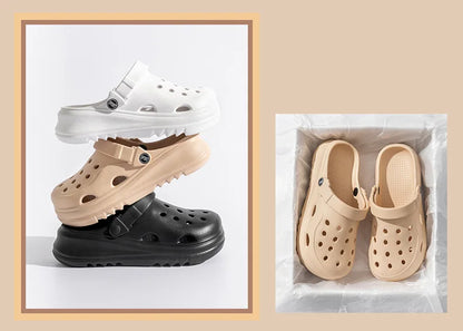 Women Clogs 2024 New Arrival Thick Platform Sandals Comfortable Fashion Slippers Summer Beach Slides