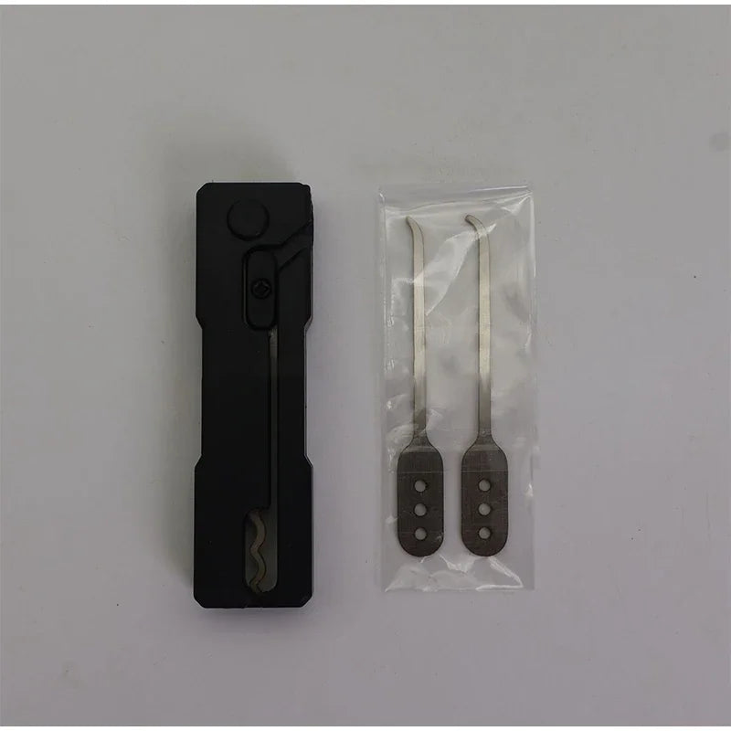 Outdoor Camping Portable Foldable Multi Tool Set with Keychain Pendant for Hiking Survival Gear Accessories