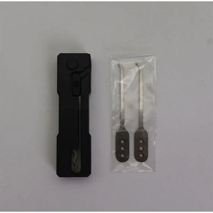 Outdoor Camping Portable Foldable Multi Tool Set with Keychain Pendant for Hiking Survival Gear Accessories