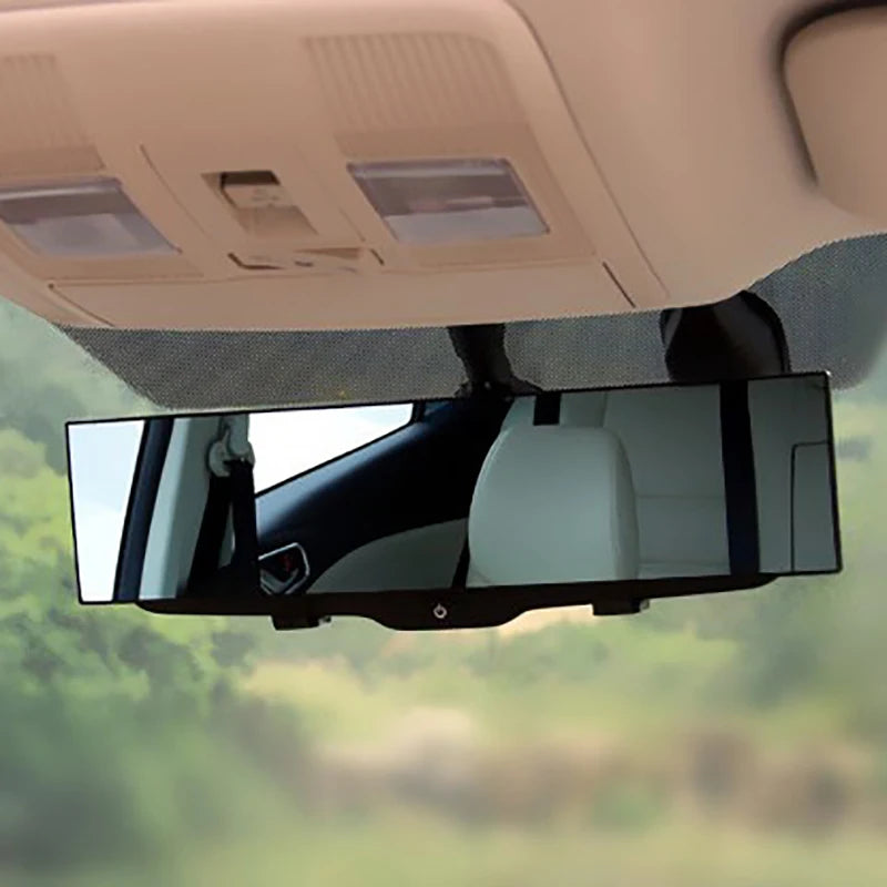 In Car Large Field Of View Rearview Mirror Anti Glare Reverse Mirror High-definition Anti Glare Blue Mirror