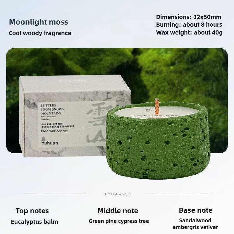 Premium Aromatherapy Scented Candles - Handmade Soy Wax Candles for Relaxation and Home Decor - Long-Lasting Fragrance ﻿