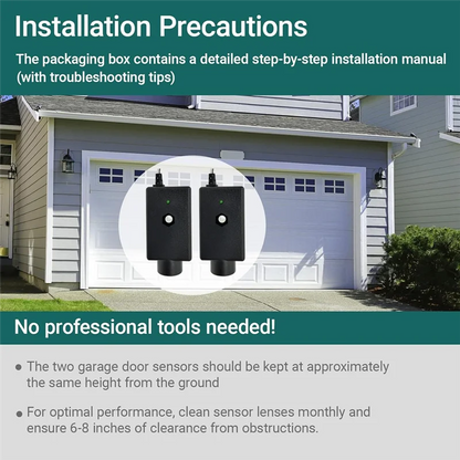 SOFT-41A4373A Garage Door Safety Sensor For Liftmaster & Chamberlain Openers Sensor And Bracket