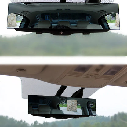 Universal Anti-glare Wide-angle Convex Interior Car Rearview Mirror Baby Child Seat Monitoring Blue Sunshade Visor Safety Goggle