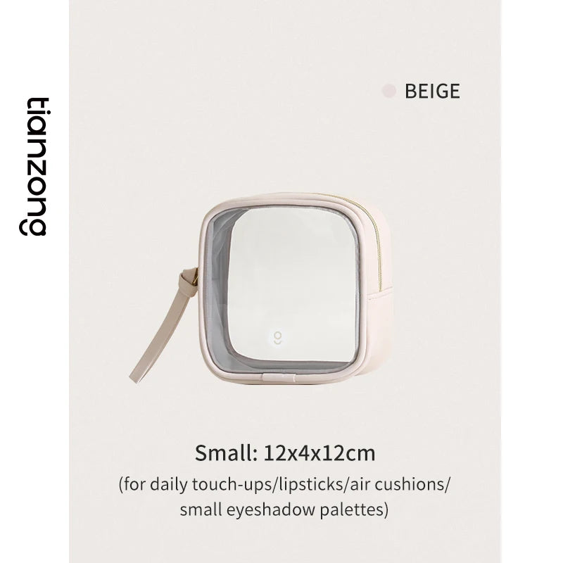 Tianzong Toiletry Bag Portable Travel Business Trip Cosmetics Cosmetics Bag Waterproof Transparent Cosmetic Bag