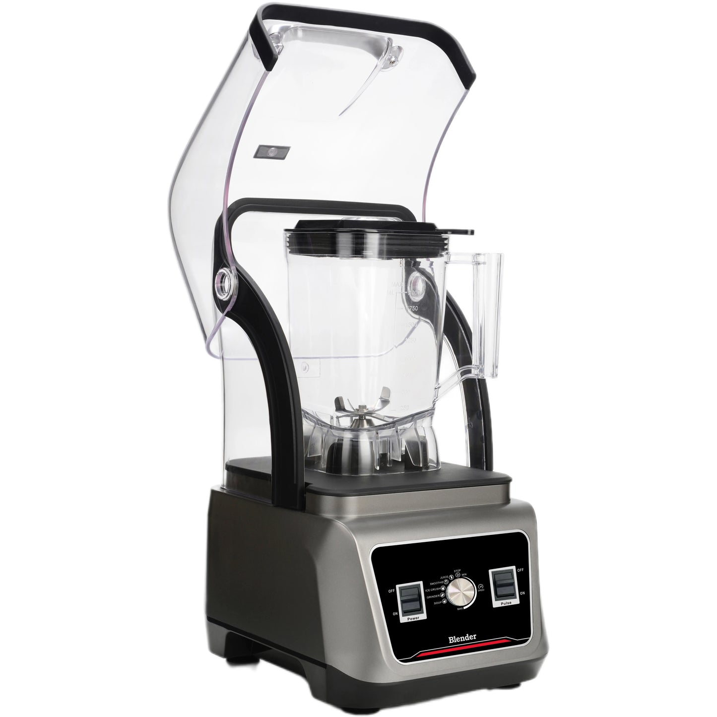 Wholesale 2L Blender for Business Household Smoothie Maker 23000r/min Stainless Steel Blade Restaurant Ice Blender Easy-Clean