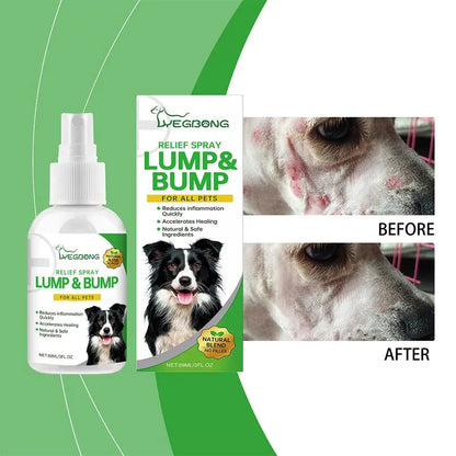 89ML Anti Itch Spray For Dogs Dogs Pets Relief Spray For Irritated Skin Dogs Pets Itching Skin Relief Safe Soothing Pet Allergy