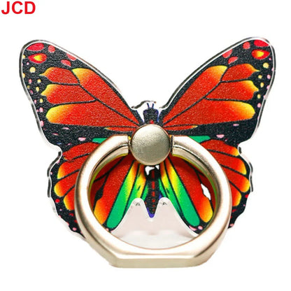 JCD 1pc Luxury Universal Beautiful Butterfly Mobile Phone Handle Holder Suitable Mobile Phone Ring Holder Mobile Phone Holder
