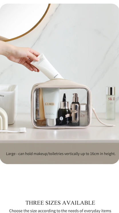 Tianzong Toiletry Bag Portable Travel Business Trip Cosmetics Cosmetics Bag Waterproof Transparent Cosmetic Bag