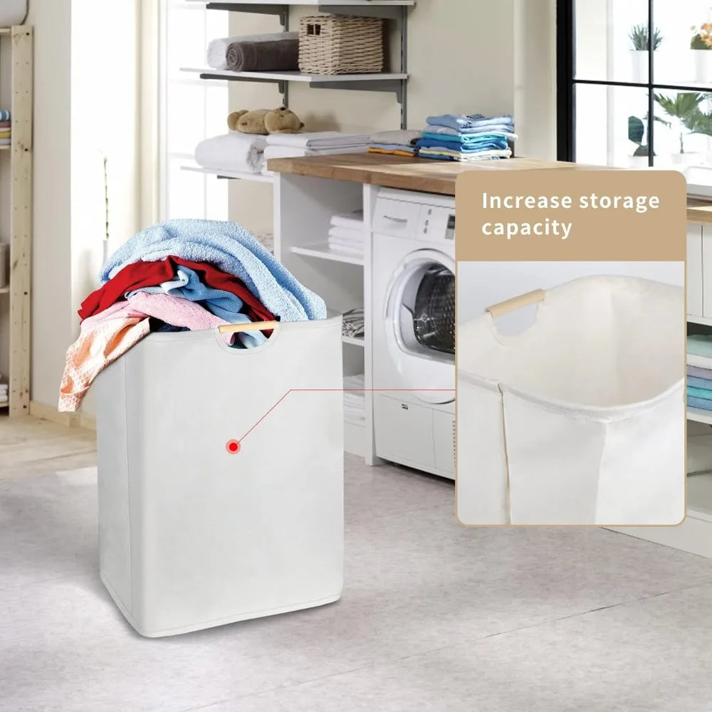 Large Laundry Basket Foldable Waterproof Dirty Clothes Basket Organizer Basket Toys Laundry Baskets Storage Fabric Organizers