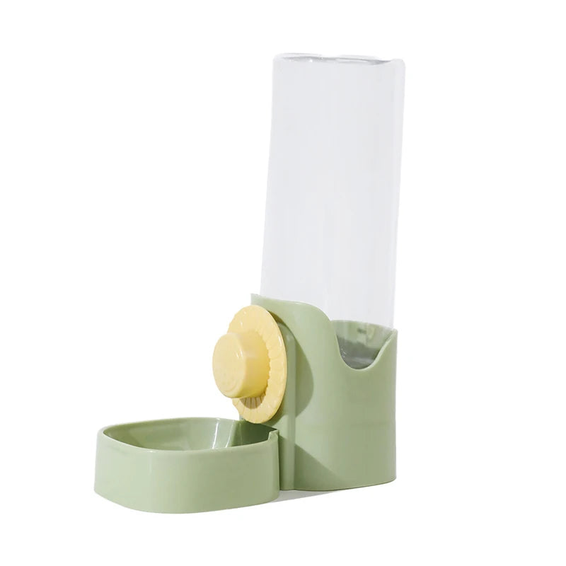 Automatic Pet Feeder Cage Hanging Bowl Water Bottle Food Container Dispenser For Puppy Cats Rabbit Birds Pet Feeding Product