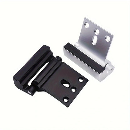 Door Reinforcement Lock Home Security Door Lock with 3" Stop Withstand 800 lbs For Inward Swinging Safety Door Lock