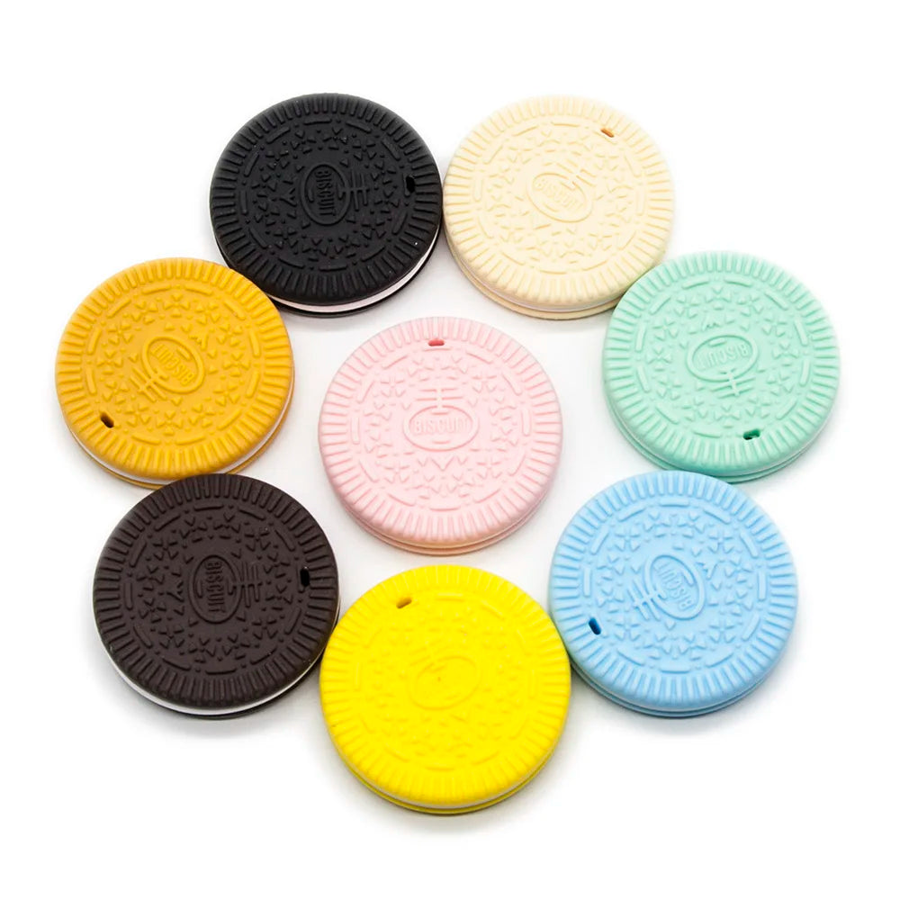 Baby Silicone Teether Cartoon Animal BPA Free Rodents Teething Necklace Food Grade Infant Chewable Toys