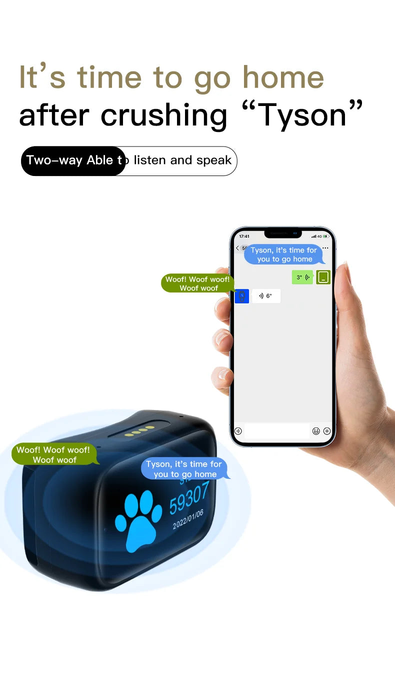 New Pets GPS Tracker S13 Smart 4G Waterproof Protective Locator Real-time Tracking Wearable Dog Cat Bird Collar Find Device 2024