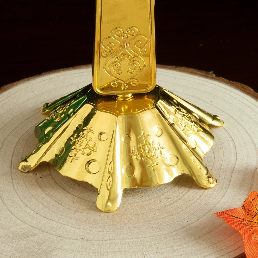 Church Orthodox Cross Gold Silver Plated With Stand Church Home Decoration Religious Gift Religion Gift Religion Ritual Item