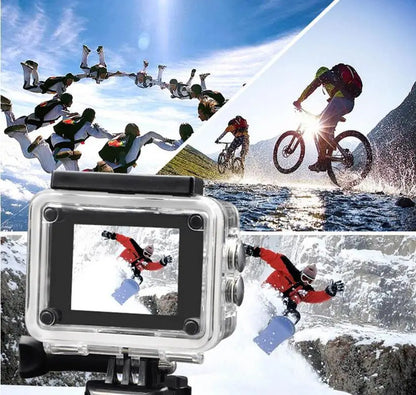 4k HD Mini Action Camera WiFi Remote Control Sport Camera Underwater Waterproof Video Recording Cameras Action Video Cameras