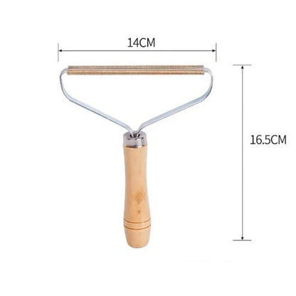 1PCS Portable Clothes Lint Fluff Remover Pet Hair Cleaning Brush Coat Carpet Wool Razor Pellet Manual Scraper Cleaning Tool