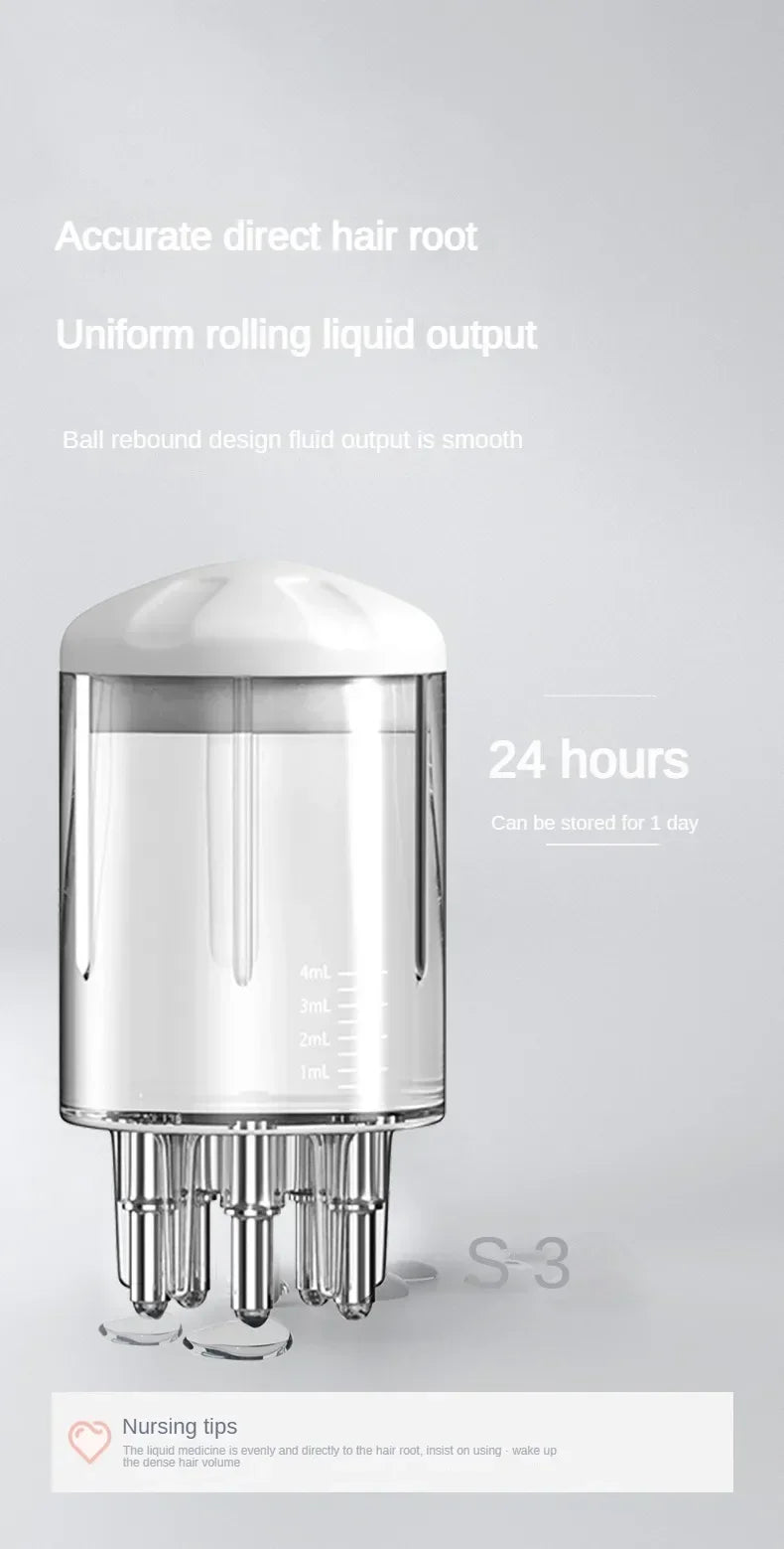 Scalp Applicator Liquid Comb for Hair Scalp Treatment, Essential Oil, Liquid Guiding Massager, Hair Growth Serum Oil, Apply