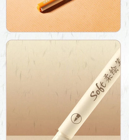 24colors/set Calligraphy Art Marker Pens Brush Pen Art Marker Craft Supplies Art Writing Office School Supplies Stationery