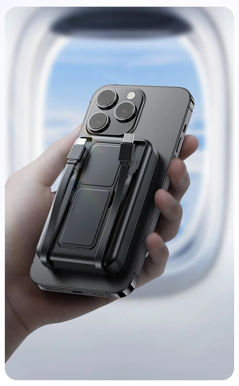 Magnetic Power Bank 20000mAh Magsafe 15W Wireless Charger Portable Auxiliary Battery 22.5W fast charging powerbank for all phone