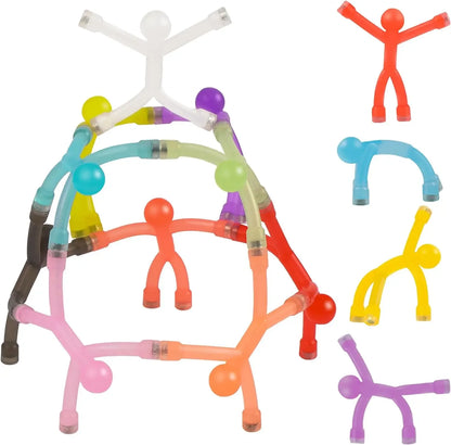 Fridge Magnets Man, Humanoid Magnetic Toys for Fridge, Magnetic People Mini Humanoid Colorful Magnetic Toy for Locker, Office