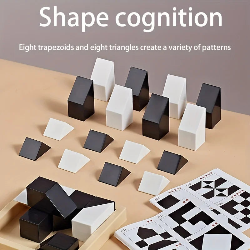 120 Level Hidden Block Puzzle 6 Years ABS Material Interesting Enhances Logic and Spatial Reasoning Suitable for 6Year Olds