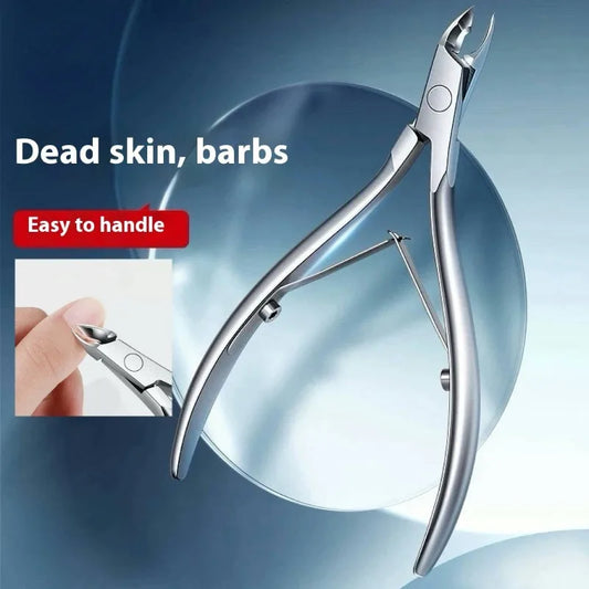 Stainless steel nail and toe nail trimming tool for removing dead skin, a useful nail and toe nail trimming device, a beautiful