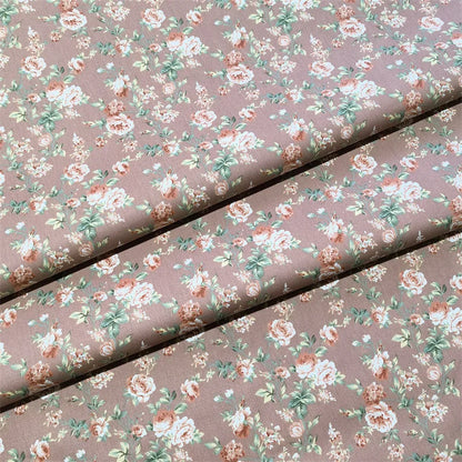 160x50cm Vintage Rose Flower Cotton Fabric Cotton Bedding Cotton Clothing Hair Ring Fabric