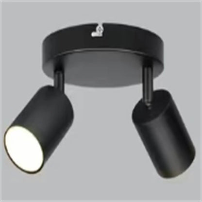 Modern LED Ceiling Light -  GU10 Wall Light Black - Energy Saving, Living Room, Bedroom, Kitchen, Easy Installation, Bulb Not In