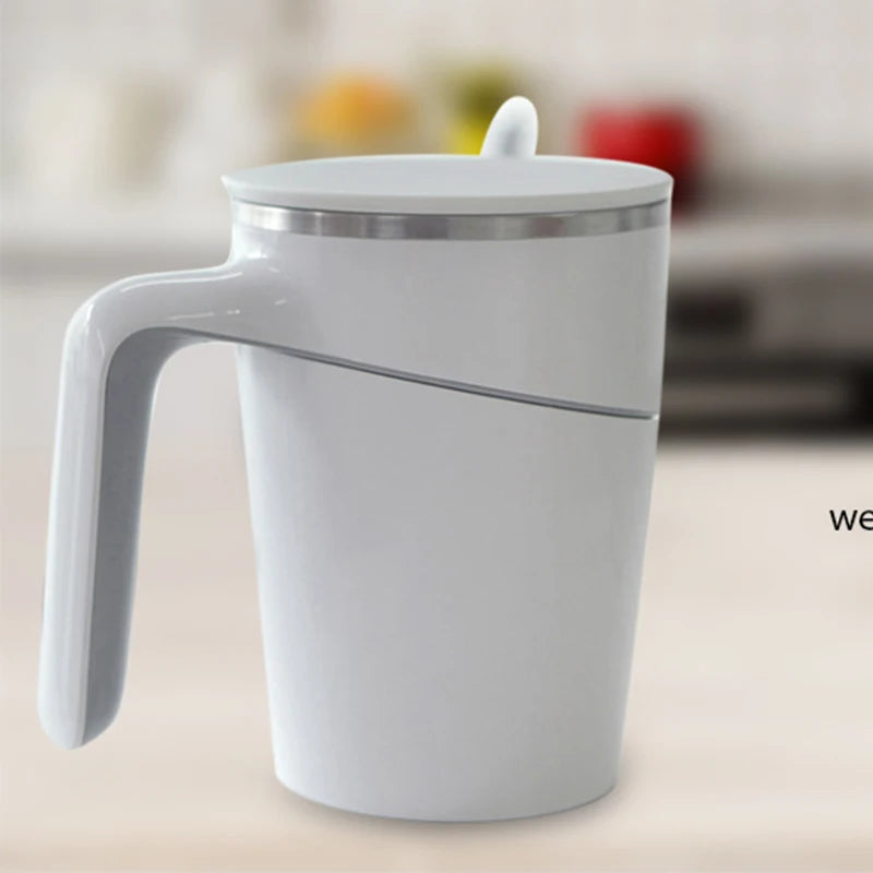 470 ML Mug Fiu Elegant Do Not Roll Ceramics Mug Pouring Cup Magic Sucker Splash Proof Nonslip Abs Double Safe 304 Stainless Mug