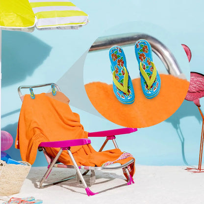 2pcs Beach Towel Clips Clothes Pegs Quilt Peg For Laundry Sunbed Lounger Home Bathroom Drying Racks Retaining Clips