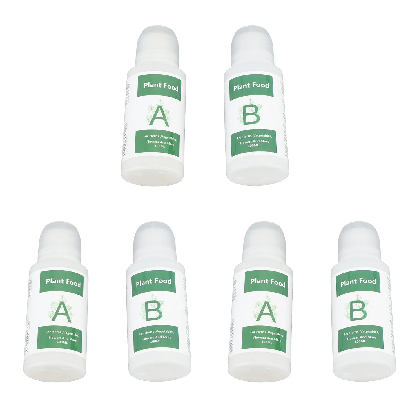 3 Set Hydroponic Plant Food Plant Growing Hydroponic Nutrients Indoor Plant Food for Vegetables Fruit Indoor Plant Food