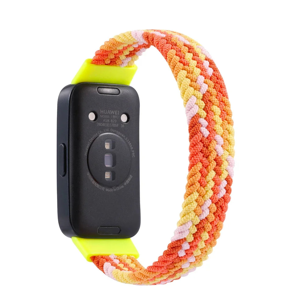 Elastic Loop Bracelet for Huawei Band 10/8 Strap Nylon Correa for Huawei Band 8 Band for Huawei Watch 8 Straps for Huawei Band 9